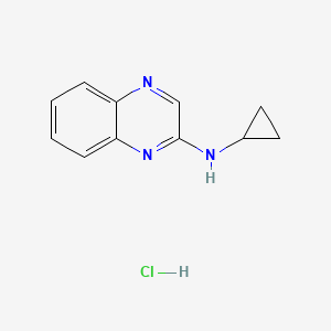 N-cyclopropylquinoxalin-2-amine hydrochloride