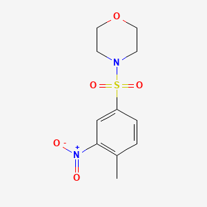 4-[(4-Methyl-3-nitrobenzene)sulfonyl]morpholine