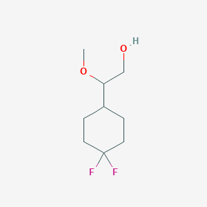 2-(4,4-Difluorocyclohexyl)-2-methoxyethanol