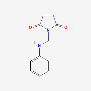 1-(Anilinomethyl)pyrrolidine-2,5-dione