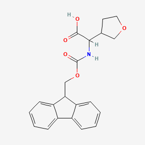 2-({[(9H-fluoren-9-yl)methoxy]carbonyl}amino)-2-(oxolan-3-yl)acetic acid