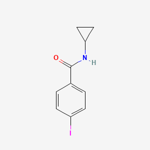 molecular formula C10H10INO B2879678 N-cyclopropyl-4-iodobenzamide CAS No. 794539-14-3