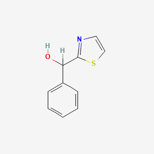 molecular formula C10H9NOS B2879726 Phenyl(1,3-thiazol-2-yl)methanol CAS No. 879-52-7