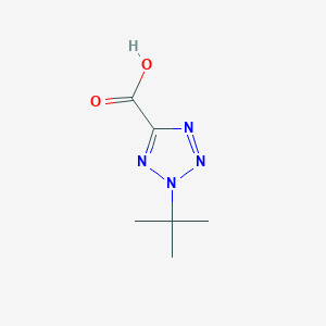 molecular formula C6H10N4O2 B2879770 2-叔丁基-2H-1,2,3,4-四唑-5-羧酸 CAS No. 1547646-28-5