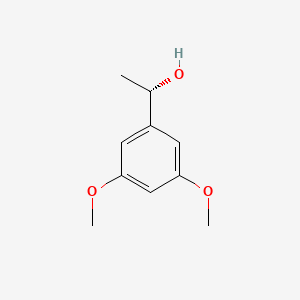 molecular formula C10H14O3 B2879788 (S)-alpha-Methyl-3,5-dimethoxybenzenemethanol CAS No. 866087-75-4