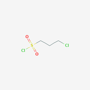 molecular formula C3H6Cl2O2S B028798 3-Chloropropanesulfonyl chloride CAS No. 1633-82-5