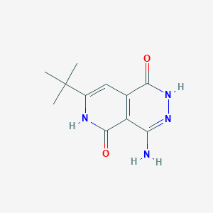 4-Amino-7-tert-butyl-2,6-dihydropyrido[3,4-d]pyridazine-1,5-dione