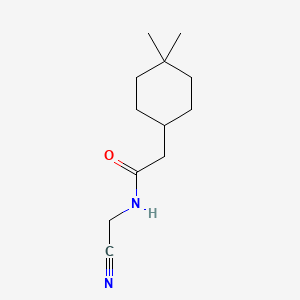 N-(Cyanomethyl)-2-(4,4-dimethylcyclohexyl)acetamide