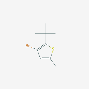 3-Bromo-2-(tert-butyl)-5-methylthiophene