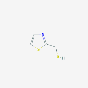 molecular formula C4H5NS2 B2879903 2-Thiazolemethanethiol CAS No. 53062-92-3