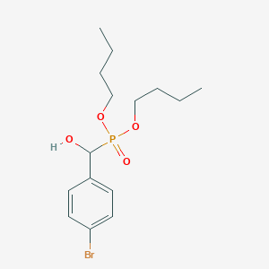(4-Bromophenyl)-dibutoxyphosphorylmethanol