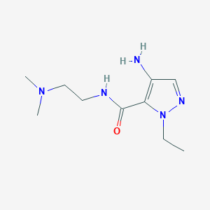 4-Amino-N-[2-(dimethylamino)ethyl]-1-ethyl-1H-pyrazole-5-carboxamide