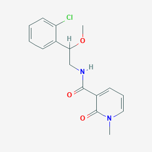 N-(2-(2-chlorophenyl)-2-methoxyethyl)-1-methyl-2-oxo-1,2-dihydropyridine-3-carboxamide