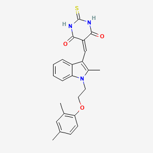 molecular formula C24H23N3O3S B2879995 ZLDI-8 