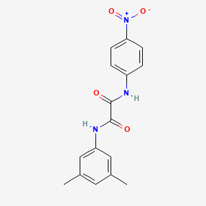 N1-(3,5-dimethylphenyl)-N2-(4-nitrophenyl)oxalamide
