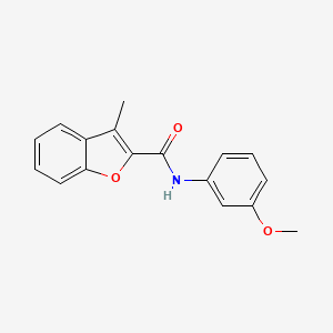 N-(3-methoxyphenyl)-3-methylbenzofuran-2-carboxamide