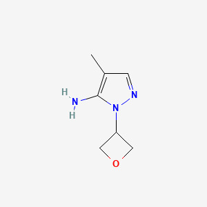 4-Methyl-1-(oxetan-3-yl)-1H-pyrazol-5-amine