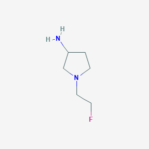 1-(2-Fluoroethyl)pyrrolidin-3-amine