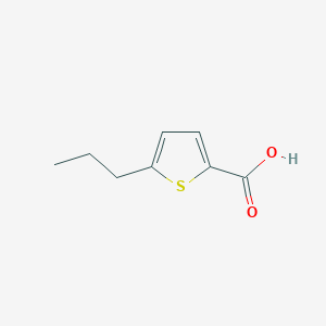 molecular formula C8H10O2S B2880269 5-Propylthiophene-2-carboxylic acid CAS No. 63068-73-5