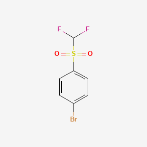 1-Bromo-4-((difluoromethyl)sulfonyl)benzene