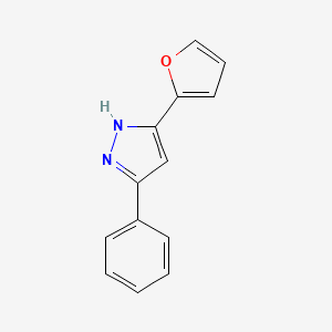 5-(furan-2-yl)-3-phenyl-1H-pyrazole