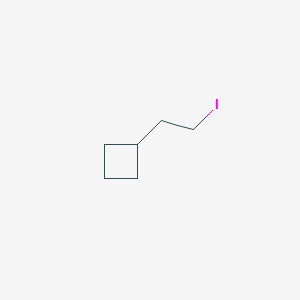 molecular formula C6H11I B2880549 2-Iodoethylcyclobutane CAS No. 1936319-09-3