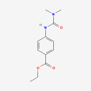 B2880683 Ethyl 4-(dimethylcarbamoylamino)benzoate CAS No. 92789-05-4