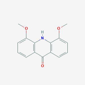 molecular formula C15H13NO3 B288078 4,5-dimethoxy-10H-acridin-9-one 