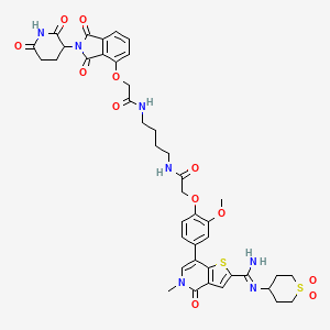 molecular formula C42H45N7O12S2 B2880809 PROTAC BRD9 Degrader-1 