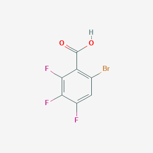 molecular formula C7H2BrF3O2 B2880835 6-Bromo-2,3,4-trifluorobenzoic acid CAS No. 530145-53-0