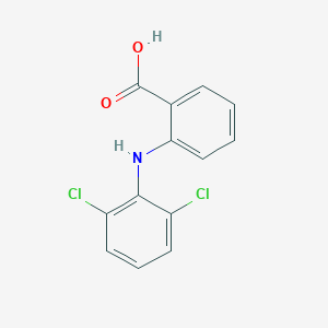 molecular formula C13H9Cl2NO2 B028810 N-(2,6-Dichlorophenyl)anthranilic acid CAS No. 13625-57-5