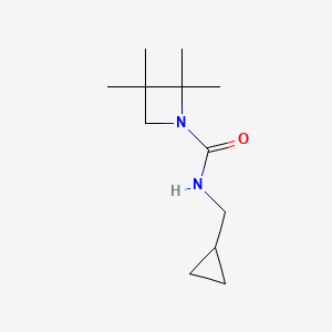 N-(cyclopropylmethyl)-2,2,3,3-tetramethylazetidine-1-carboxamide