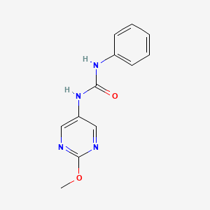 1-(2-Methoxypyrimidin-5-yl)-3-phenylurea