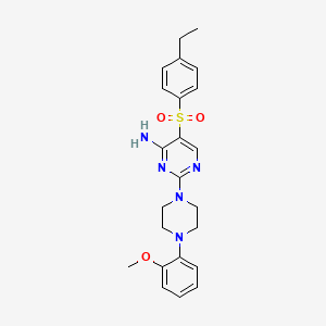 N-(2-methoxybenzyl)indolizine-2-carboxamide