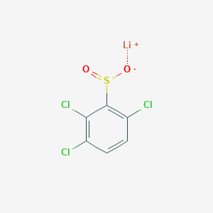 molecular formula C6H2Cl3LiO2S B2881430 Lithium 2,3,6-Trichlorobenzene sulfinate CAS No. 1233505-96-8