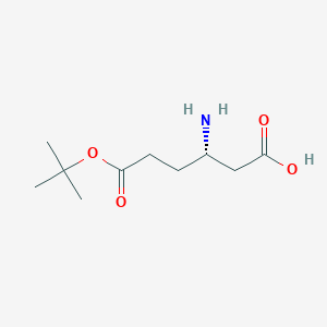 molecular formula C10H19NO4 B2881460 H-beta-HoGlu(OtBu)-OH CAS No. 1275612-13-9