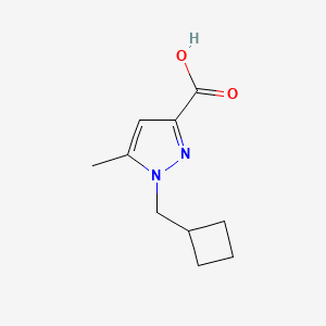 1-(Cyclobutylmethyl)-5-methyl-1H-pyrazole-3-carboxylic acid