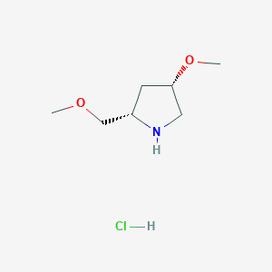 (2S,4S)-4-methoxy-2-(methoxymethyl)pyrrolidine hydrochloride