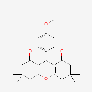 9-(4-ethoxyphenyl)-3,3,6,6-tetramethyl-3,4,5,6,7,9-hexahydro-1H-xanthene-1,8(2H)-dione