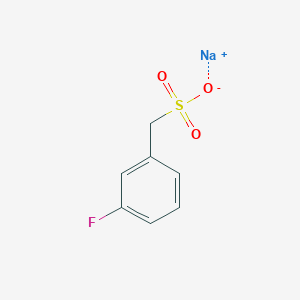 molecular formula C7H6FNaO3S B2881656 Sodium (3-fluorophenyl)methanesulfonate CAS No. 1351644-67-1