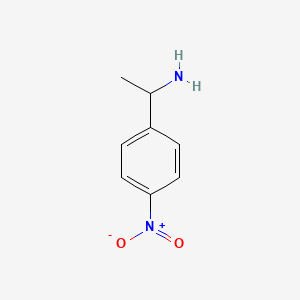molecular formula C8H10N2O2 B2881662 1-(4-Nitrophenyl)ethanamine CAS No. 22038-87-5; 42142-15-4; 92203-66-2