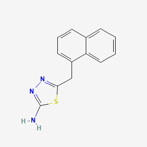 5-Naphthalen-1-ylmethyl-[1,3,4]thiadiazol-2-ylamine