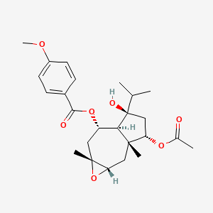 molecular formula C25H34O7 B2881905 Ferkuhinin CAS No. 408311-35-3