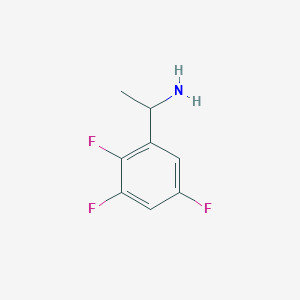 molecular formula C8H8F3N B2881979 1-(2,3,5-Trifluorophenyl)ethanamine CAS No. 1270412-86-6