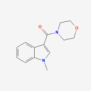 (1-methyl-1H-indol-3-yl)(morpholino)methanone