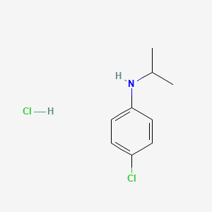 4-chloro-N-(propan-2-yl)aniline hydrochloride