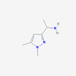 1-(1,5-Dimethylpyrazol-3-yl)ethanamine