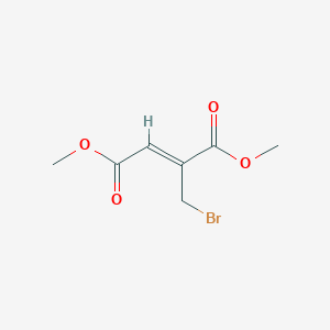 molecular formula C7H9BrO4 B2882410 Dimethyl 2-bromomethylfumarate CAS No. 19530-68-8