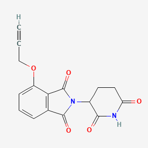 molecular formula C16H12N2O5 B2882461 Thalidomide-propargyl 