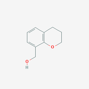 molecular formula C10H12O2 B2882570 3,4-dihydro-2H-chromen-8-ylmethanol CAS No. 1391012-39-7